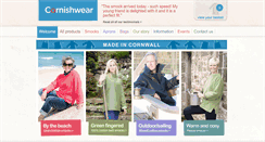 Desktop Screenshot of cornishwear.com